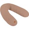 BÉABA Big Flopsy - Cuscino Allattamento e Gravidanza, Multifunzionale, Ideale per Dormire e Allattare, Supporto e Comfort Ottimale, Riposo Notturno, Tessuto Cotone Oeko-Tex - Cacao