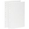 OVISEEN Fogli Rifornimento B5-9 Fori Carta 100g/m² per Binder A5, 90 Fogli Refill Quaderno A Righe per Raccoglitori ad Anelli e Bullet Journal, 18 x 25,5 cm
