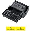 Makeid Etichette MakeID EP53, Nastro PET resistente alle intemperie con cartuccia a nastro per etichettatura interna/esterna e apparecchiature - per stampante industriale portatile EP53
