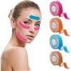 XDGBGFN 4 pezzi Face Tape Lifting Face Tape per il viso contro le rughe 2,5 cm x 5 m Face Lifting Tape per il viso anti-rughe, lifting
