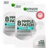 Garnier Pure Active Pimple Patch 8 Ore Riduce la Visibilità del Brufolo Assorbe il Sebo in Eccesso Ultra-Sottile e Invisibile sulla Pelle in Due Misure per Tutti i Brufoli - 44 Patch