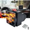 Riloer 12 V 150 W 2 in 1 Riscaldamento 12v per auto, Riscaldamento e ventola di raffreddamento per auto