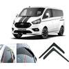 AC WOW 2 deflettori antivento per Ford Transit Custom 2013 2014 2015 2016 2017 2018 2019 2020 2021 2022 2023