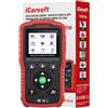 iCarsoft Scanner OBD2 POR V1.0 per Porsche/Cayenne/Macan, strumento diagnostico per tutti i sistemi con reset olio/SAS, test batteria, 10 modalità OBD2/EOBD CAN lettore di codici di scansione auto