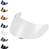 EvoParts Visiera GT4-1 GT4-2 compatibile casco AGV K1 K1S K5 K5S pinlock ready (Trasparente, XXS-XS-S-SM-M)