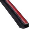 MOCNT Striscia di Tenuta per Portiera Auto 4 Metri Striscia Tenuta in Gomma | Auto Forma di P Autoadesiva Guarnizione in Gomma Insonorizzante Impermeabile 23mm X 13mm