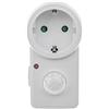HUBER Motion 20 Rilevatore di movimento PIR a innesto 180° per presa I 230V / 1200W sensore di movimento LED adatto con portata fino a 8m I sensore crepuscolare