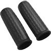 Cloudpower 2 maniglie in gomma per carriola, facili da installare, maniglie antiscivolo per carriola, coperture rotonde nere di ricambio (122 x 32 mm)