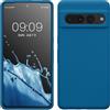 kwmobile Cover per Google Pixel 7 Pro Custodia - Back Case per Smartphone in Silicone TPU - Protezione Gommata - blue reef