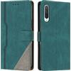 Radoo Cover per Xiaomi Mi 9 SE, Custodia in PU Pelle Portafoglio Flip Chiusura Magnetica Antiurto Funzione Scomparti, con Slot Schede Supporto Pieghevole per Xiaomi Mi 9 SE (Verde)