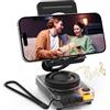 ANCwear Supporto Smartphone con Altoparlante Bluetooth, Suono Chiaro 5W, Slot per Scheda TF (microSD) per Ascolto senza Telefono, Fino a 10 Ore di Riproduzione