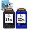 Penguin 21XL 22XL Cartuccia d'inchiostro Sostituzione per HP 21 XL 22 XL PSC 1410 OfficeJet 5610 4355 Fax 3180 Deskjet D2360 D2460 D1530 F335 F380 F390 F2180 F2290 3940 F2110 F2180 F2280 F370 F4180