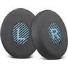 SOULWIT Cuscinetti Auricolari Micro Scamosciata Ricambio per Bose On-Ear 2 (OE2/OE2i)/SoundLink/SoundTrue On-Ear Cuffie, Padiglioni con Schiuma Ad Alta Densità per l'Isolamento Acustico - Nero