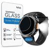 Frgnie Pellicola protettiva compatibile con IFMDA S100 Smartwatch da 1,45 (3 pezzi) di pellicola protettiva in vetro temperato, compatibile con Baolubao W50 Pro Smartwatch da 1,45 pollici