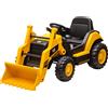 AIYAPLAY Ruspa per Bambini Elettrica 3-6 Anni Caterpillar 12V con Telecomando