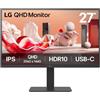 Lg Monitor 27" ( IPS 2560x1440 QHD 2K 100Hz ) BUSINESS Black 27BA65QB B AEU