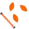 BestCity Indicatore di abboccata, set di 6 e segnalatore acustico per pesca, a forma di ninfa