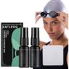 BAOSROY Spray Antiappannante Occhialini Piscina,2PCS Spray Anti-Appannamento per Occhiali 20ML,Spray Anti Appannamento Occhialini Nuoto,Anti Fog Spray,per Occhiali da Immersione e Nuoto