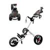 Caddytek V2-Silver, CaddyLite 15.3-Carrello da Golf Pieghevole a 4 Pieghe, Colore: Argento Unisex, Taglia Unica