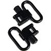 GUGULUZA 2 pezzi 2,5cm sgancio rapido anelli per chinghia, Metallo, Gun Sling Swivel