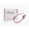 WELLDER Super Grip Anello Cerchio Magico Yoga Pilates Fitness Palestra Ring Nero Rosa Azzurro Uomo Donna 37CM (Rosa | GommaPiuma)