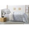 Miracle Home. Piumino reversibile Idril in microfibra 360 g/m², morbido e traspirante, ideale per inverno, autunno e primavera. 200 x 260. Letto da 105.