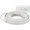 Homematic IP Smart Home Lightstrip Set 2 m, illuminazione indiretta, controllo tramite app, Google Assistant e Alexa