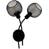 Eglo WRINGTON 1 Lampada da Parete, Nero