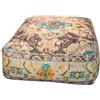 Mandala Life ART Fodera per Cuscino da Pavimento Quadrato Bohémien - 60x20 cm - 100% Cotone - Custodia Pouf per Pouf per Soggiorno, Camera da Letto, Patio e Altro