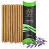MUT22 12 Bastoncini di Incenso di Palo Santo Artigianali con Lavanda, di Origine Peruviana, Lunga Durata 90 Minuti