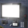 Viugreum 150W Faretto LED per Esterno con Sensore di Movimento 15000LM Bianco Freddo Faro LED Esterno IP65 Impermeabile LED Spotlight con Telecomando e Timer per Giardino Garage