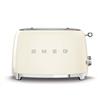 Smeg - Tostapane 50's Style 2x2 Fette - Tsf01creu-panna