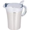Ejoyous Salsiera Termica, Salsiera in Acciaio Inox, Contenitore per Salse Coibentato, Salsiera Coibentata a Doppia Parete, Tazza per Salse, Ciotola per Salse con Coperchio, per Cene