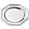 Ten Set 6 pezzi Sottobicchiere Ottagonale in Acciaio cod.EL80615/6 cm 1,5h diam.11,2 by Varotto & Co.