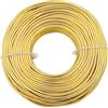 Uxney Filo metallico per gioielli, filo di alluminio 1,5mm - Per lavori manuali, creazione di gioielli, fai da te e artigianato in metallo (Oro, 30 metri)