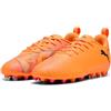 PUMA Future 8 Play MG JR - Scarpa da calcio Heat FIRE Black-Ravish, 36, Heat Fire PUMA Black Ravish, 35.5 EU