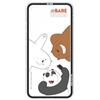 Samsung We Bare Bears Friends Impression Cover per Samsung Galaxy S25, White