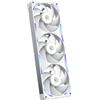NZXT F360X Ventola Performance Telaio Singolo - 3x 120mm PWM RGB PC - Flusso aria & pressione max - Basso rumore - Telaio & pale LCP - Cuscinetto magnetico fluido - Spessore 30mm - Bianco