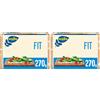 Wasa Fit, Cracker 100% Integrali, Ricchi di Fibre, 270g (Confezione da 2)