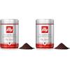 illy, Caffè Macinato per Moka Tostato CLASSICO, 100% Arabica con Note di Fiori d'Arancio e Gelsomino, Gusto Morbido e Retrogusto Dolce, Confezione da 500g