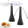 AOOWU 2 PCS Repellente per Mosche, Ventilatore Repellente per Zanzare, Portatile Scaccia Mosches Ventilatore daTavolo, Protezione Contro, Tiene Le Lontano da Cibo