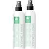 Rubin Extensions Spray condizionante bifasico per extension di capelli veri, altamente concentrato, cheratina, collagene e B5, protezione e lucentezza per extension adesive e capelli Remy, set doppio