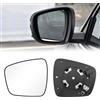 Altsbaos 1PCS Compatibile con Renault Kadjar Specchietto 2015-2022, Specchio Retrovisore Riscaldato Koleos MK2 2016-2023, Vetro Specchio Espace V 2015-2023（Sinistro)