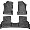 LUWU Compatibile con Jeep Renegade BU 2015-2023 2024 / FIAT 500X Tappetini in Gomma Set 3D TPE Tutte le Stagioni Impermeabili Antiscivolo Tappetini Auto Renegade BU Accessori