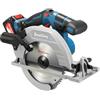 Dong Cheng Sega Circolare a Batteria da 18V, Diametro 185 mm, 5000 giri/min, Profondità di Taglio 65mm (90°)/45mm (45°) Con 4.0Ah Batteria, BOXX, Per Legno, Plastica, PVC
