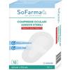 SOFARMAPIU' Benda oculare monouso adesiva sterile tessuto non tessuto sofarmapiu' 10 pezzi - 989927710 - farmaci-da-banco/cura-delle-ferite-e-medicazioni/bendaggi