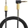 POFET Marshall Major II 2 - Cavo audio di ricambio per cuffie con controllo del volume per microfono remoto per cuffie, laptop, smartphone
