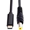 chenyang Cavo di ingresso DC da 5,5x2,5 mm a USB C per notebook portatile (da 5,5x2,5 mm a USB-C)