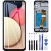 ZOETEC Schermo di ricambio per Samsung Galaxy A02s SM-A025V SM-A025G 6.5″ LCD Touch Screen Digitizer montaggio completo con strumenti di riparazione telaio (* NON PER SM-A025F)