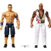 Mattel WWE Championship Showdown - 2 action figure con accessori, serie #23 The Rock & John Cena, set da collezione da 15 cm